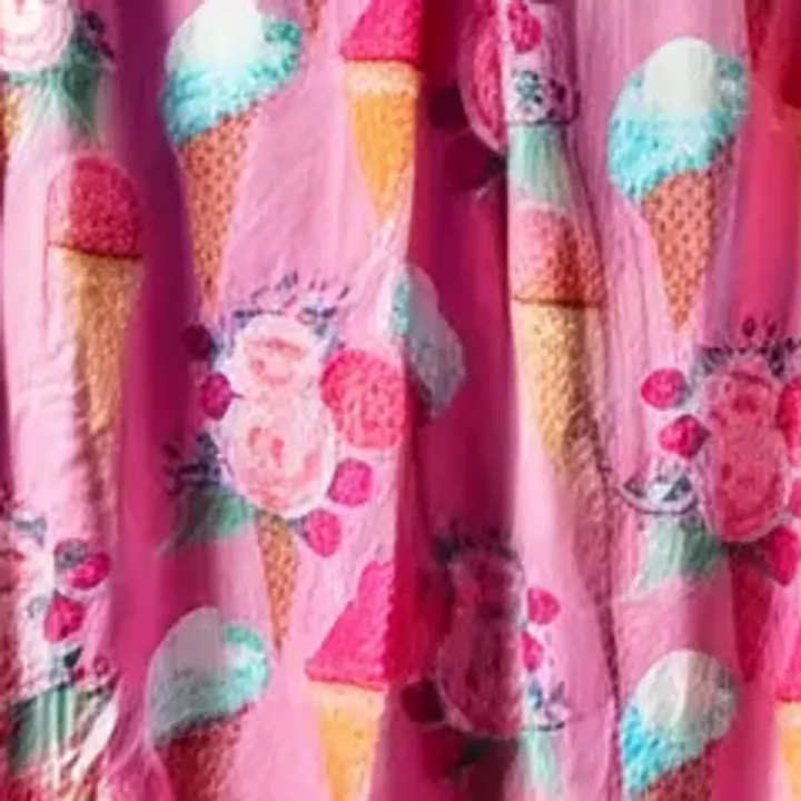 A close crop of the real blanket fabric